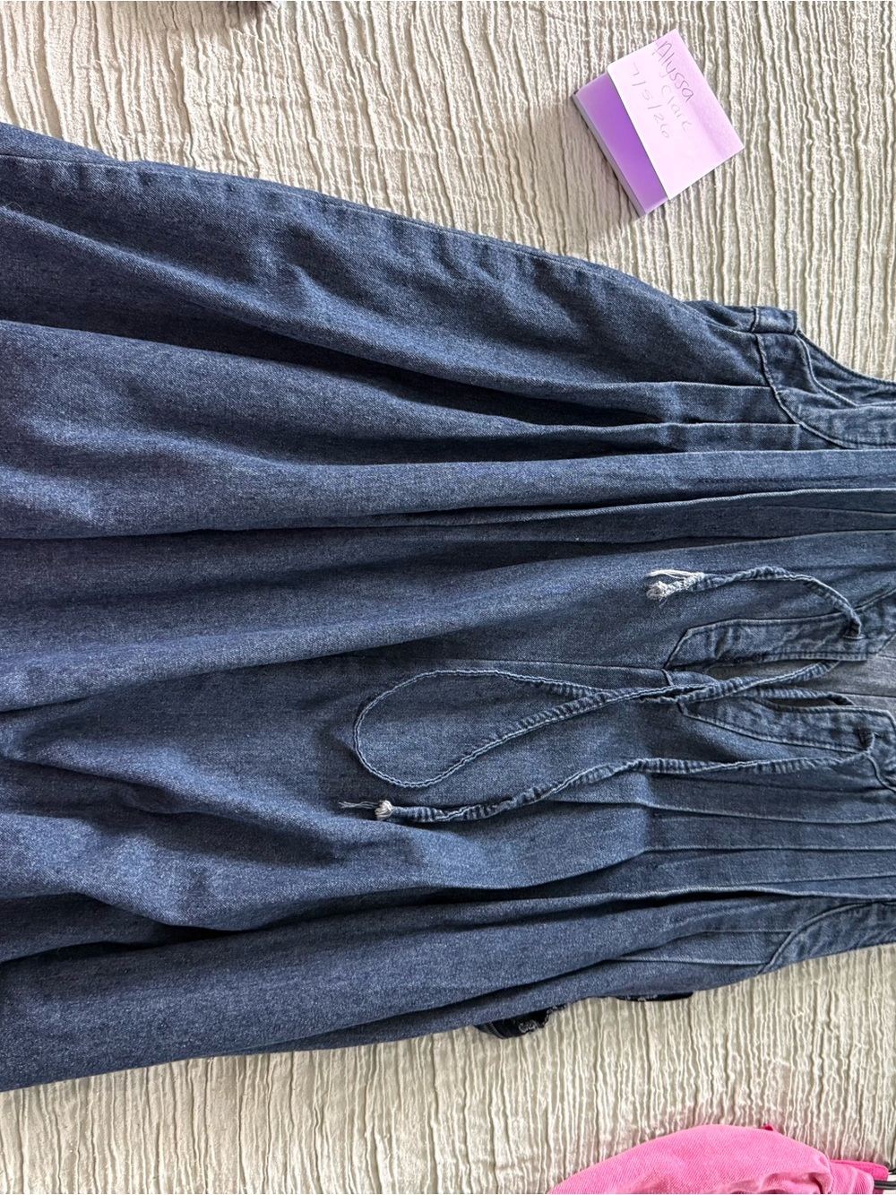 Dark Denim Romper